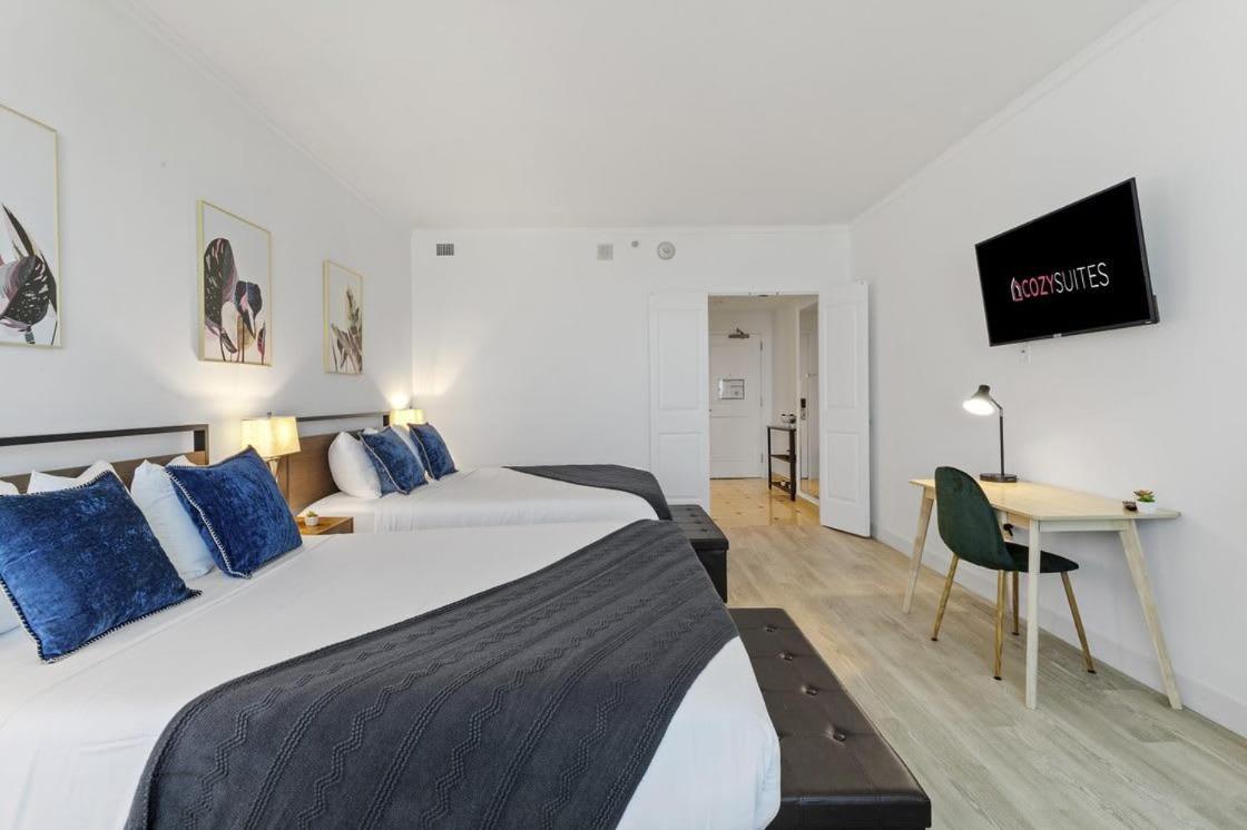 Apartment Beachfront Double Queen - Cozysuites Atlantic City